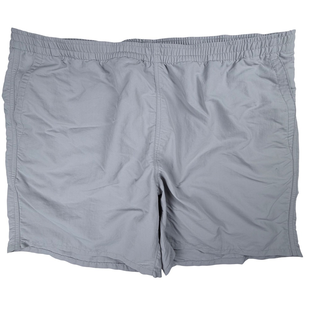 Uniqlo Mens XXL Gray Nylon Active Swim Shorts Mesh Lined 458246 Water Repellent